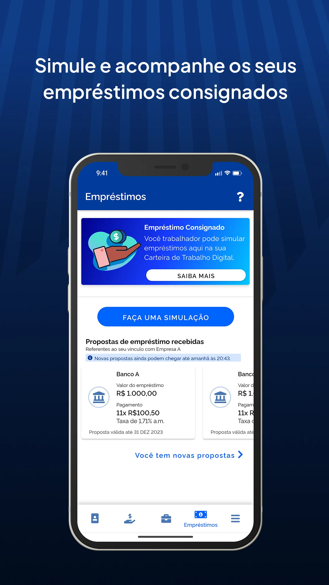 Carteira de Trabalho Digital screenshot