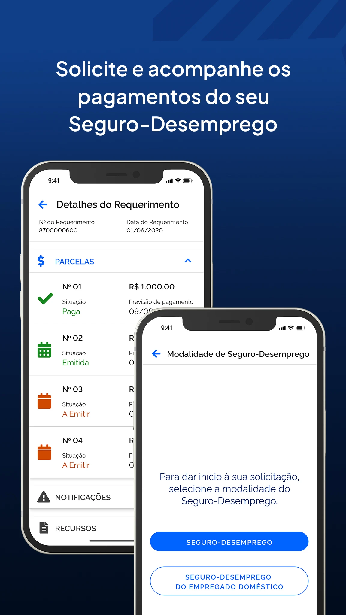 Carteira de Trabalho Digital screenshot